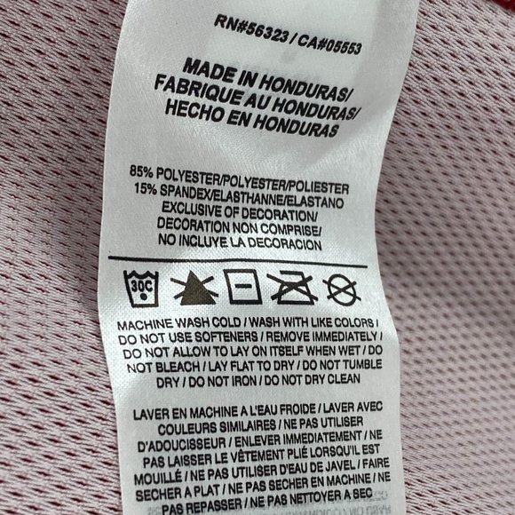 Nike STANFORD Red w/ White Print T-Shirt Men's Size Med Regular Fit #18 - Picture 7 of 9